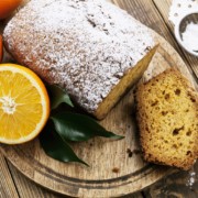 mini cake de naranja