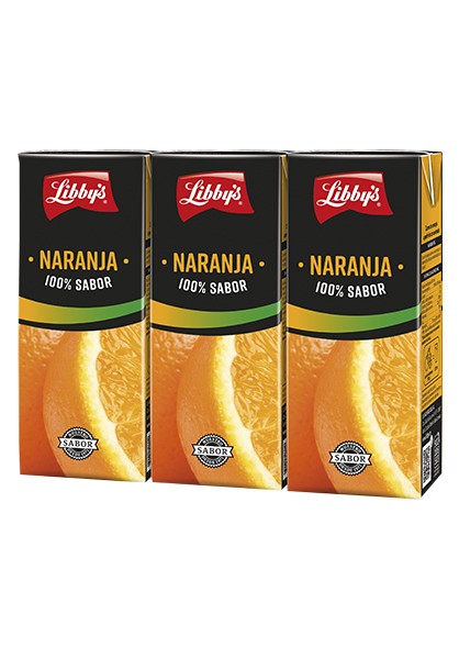 100% sabor Naranja