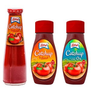 Catchup y tomate frito