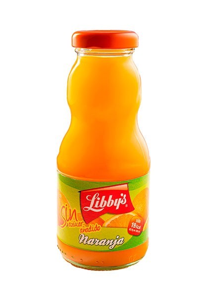 Zumo de naranja sin azúcar añadido (cristal 250ml)