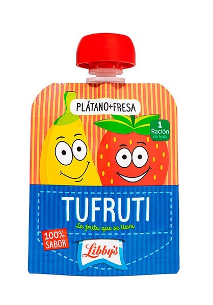 Tufruti plátano fresa